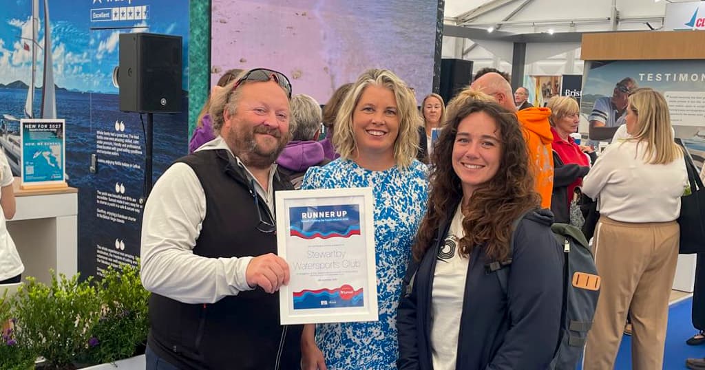 Stewartby Sailing Section wins £2,000 in Sunsail’s Funding the Future Awards